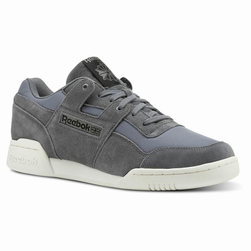 Reebok Workout Plus Mu Tenisky Panske - Siva/Čierne IF7863MZ